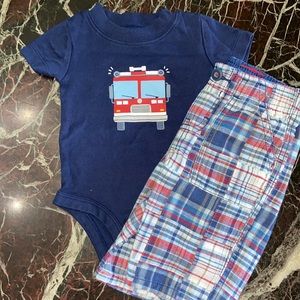 Baby Fire Truck Outfit👨🏼‍🚒🔥